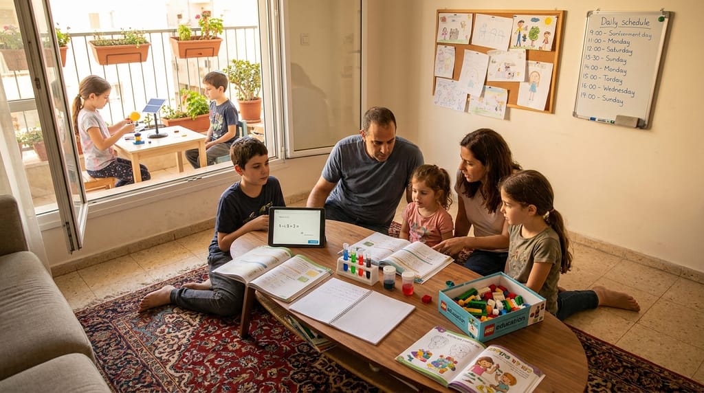 תמונה זו נוצרה על ידי gemini-pro בינה מלאכותית המלצות לימודים לילדים